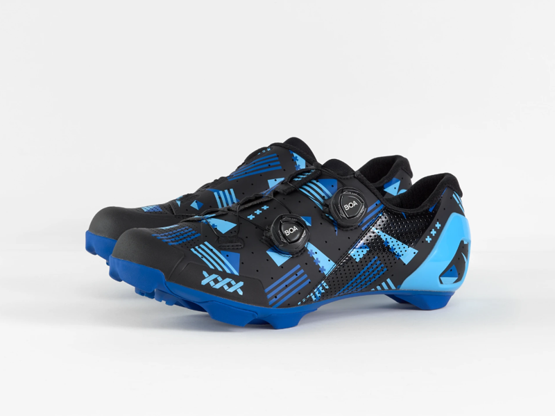 Bontrager XXX LTD MTB Shoes in Blue-3